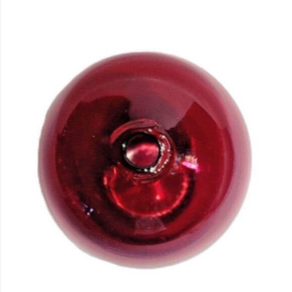 Vingtage 5.5” Hand-Blown Pilgrim Cranberry Art Glass Style Bud Vase - Picture 5 of 7